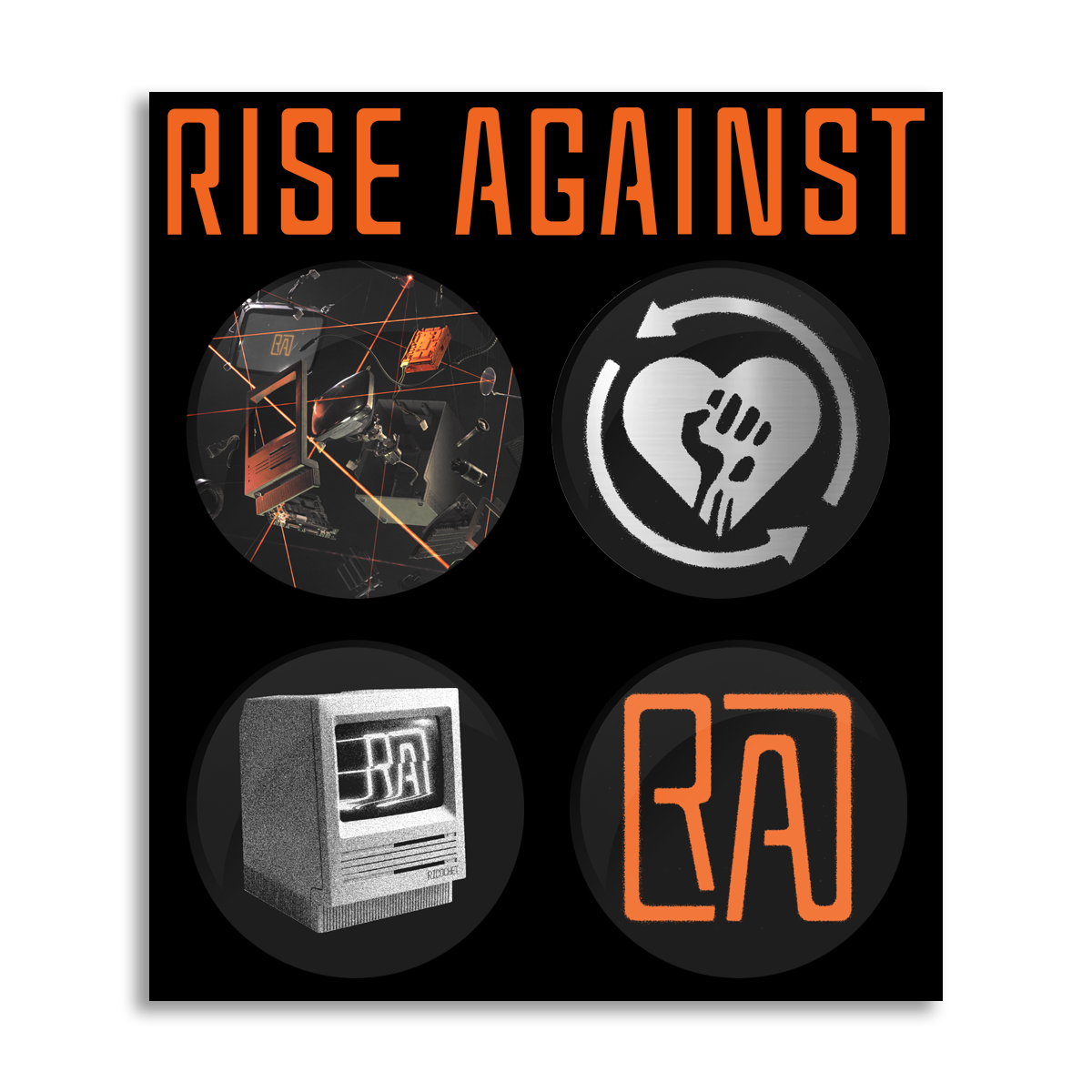 Ricochet 4 Button Pack