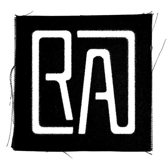 Ricochet RA Logo Punk Patch (Black)