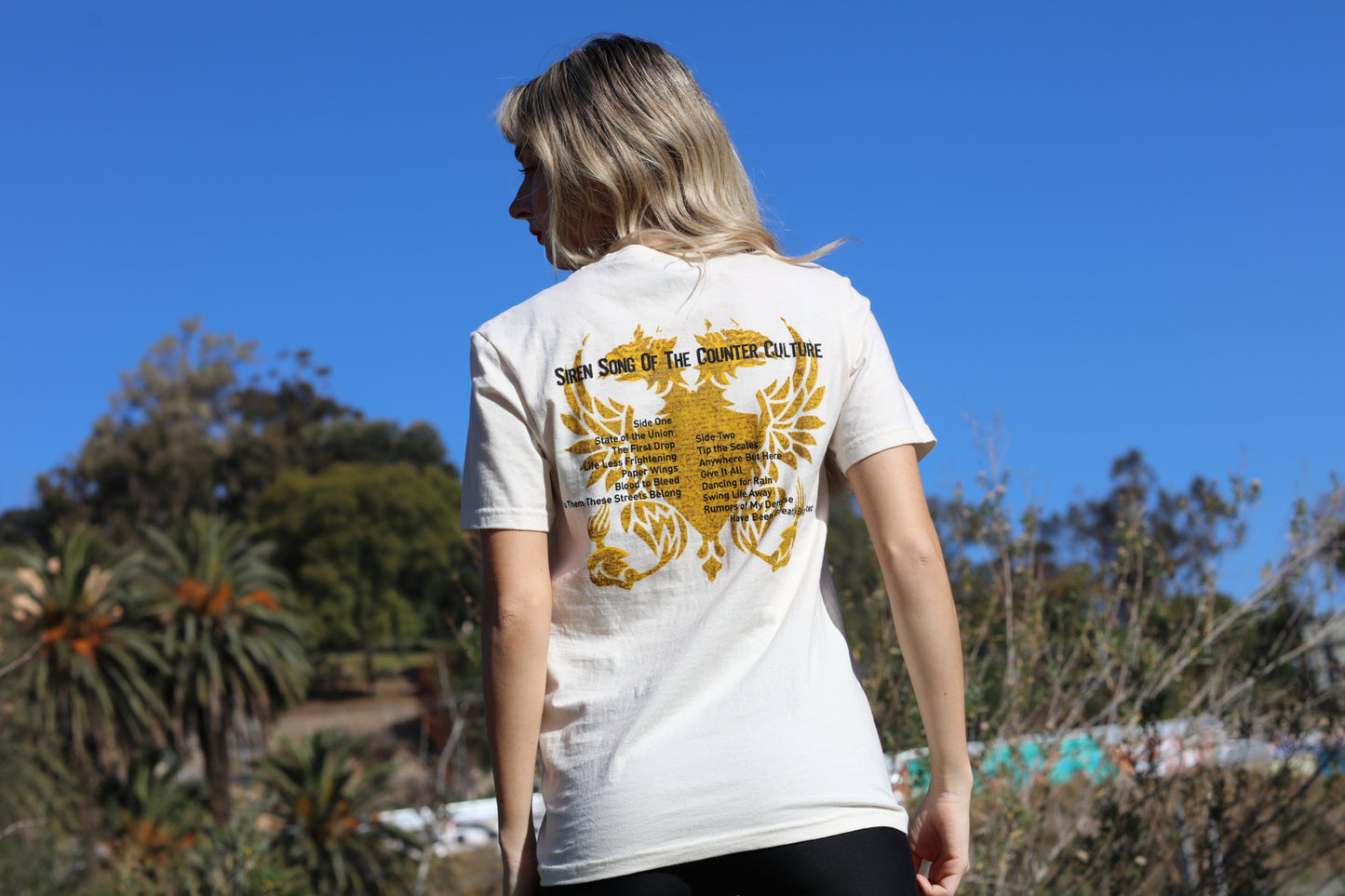 Siren Song Album T-Shirt (Natural)