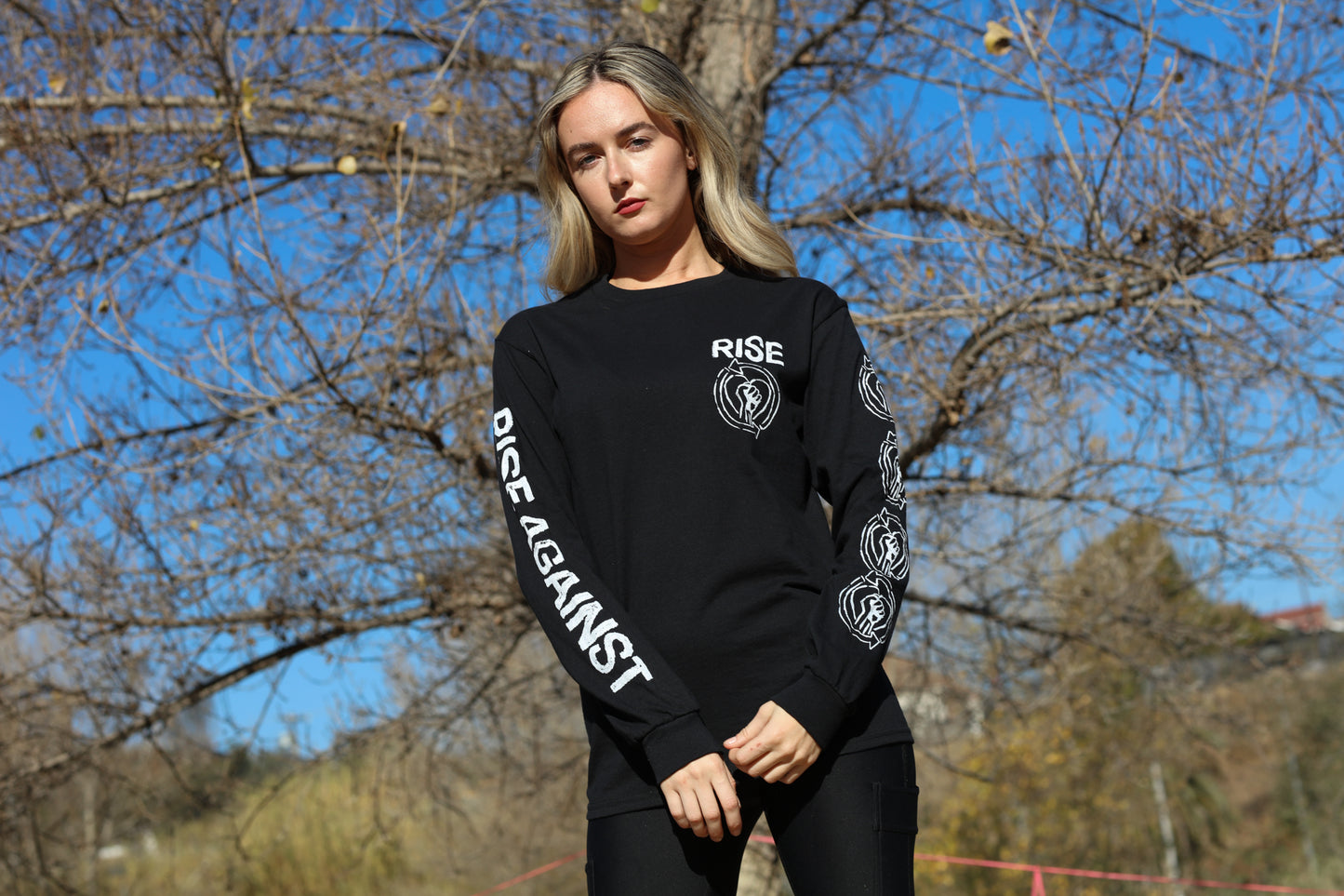 Chalk Logo Long Sleeve (Black)