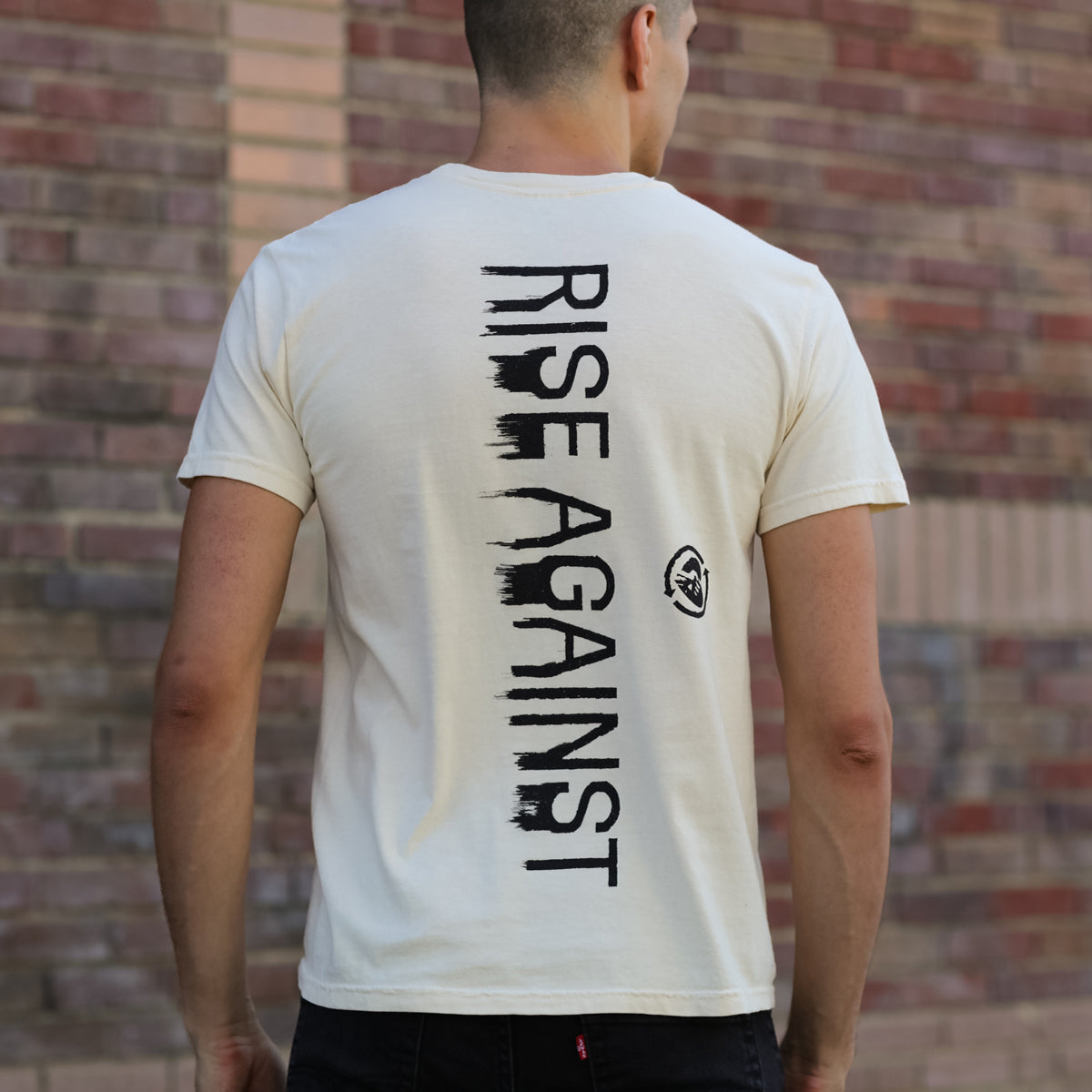 Drip Logo Tshirt (Ivory)