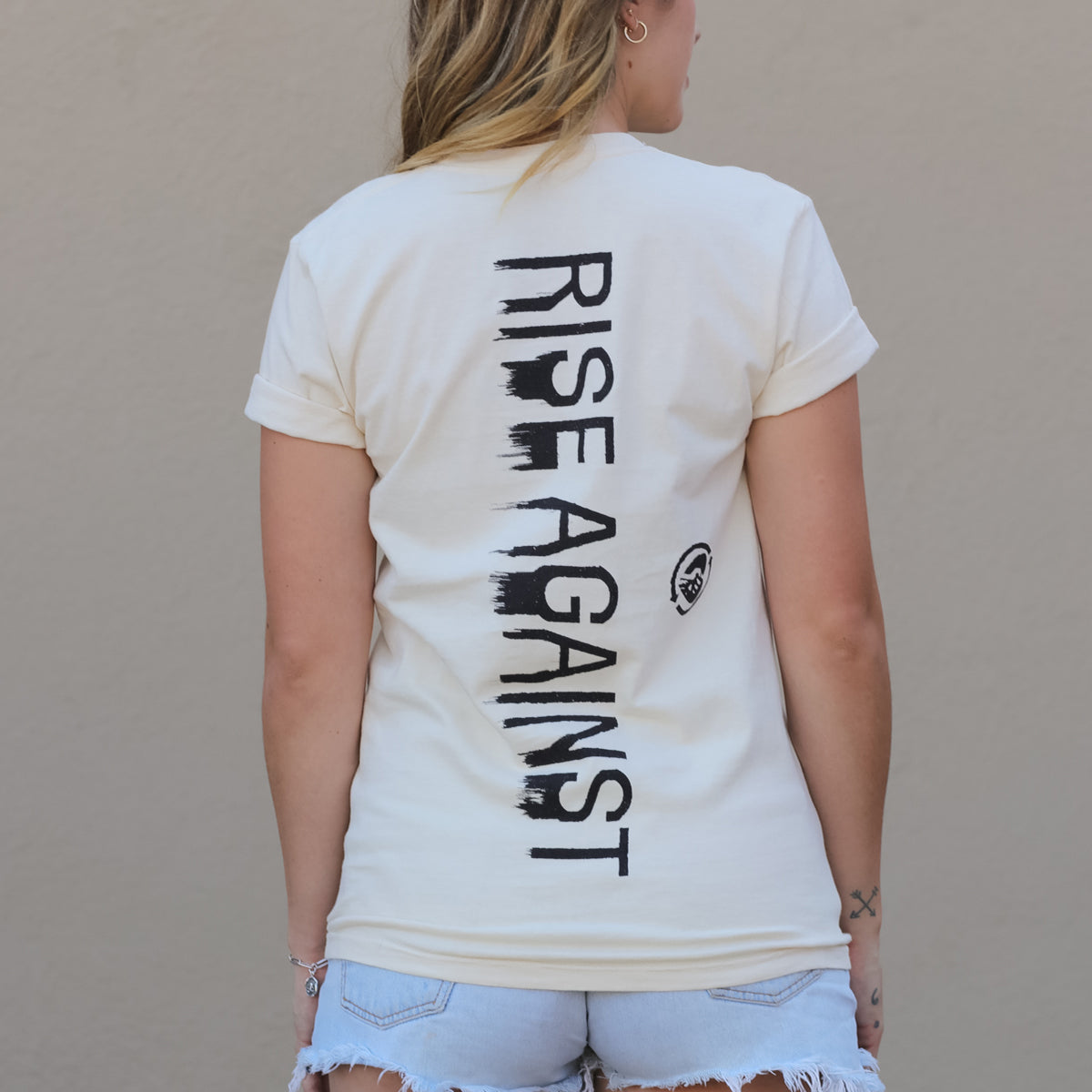 Drip Logo Tshirt (Ivory)