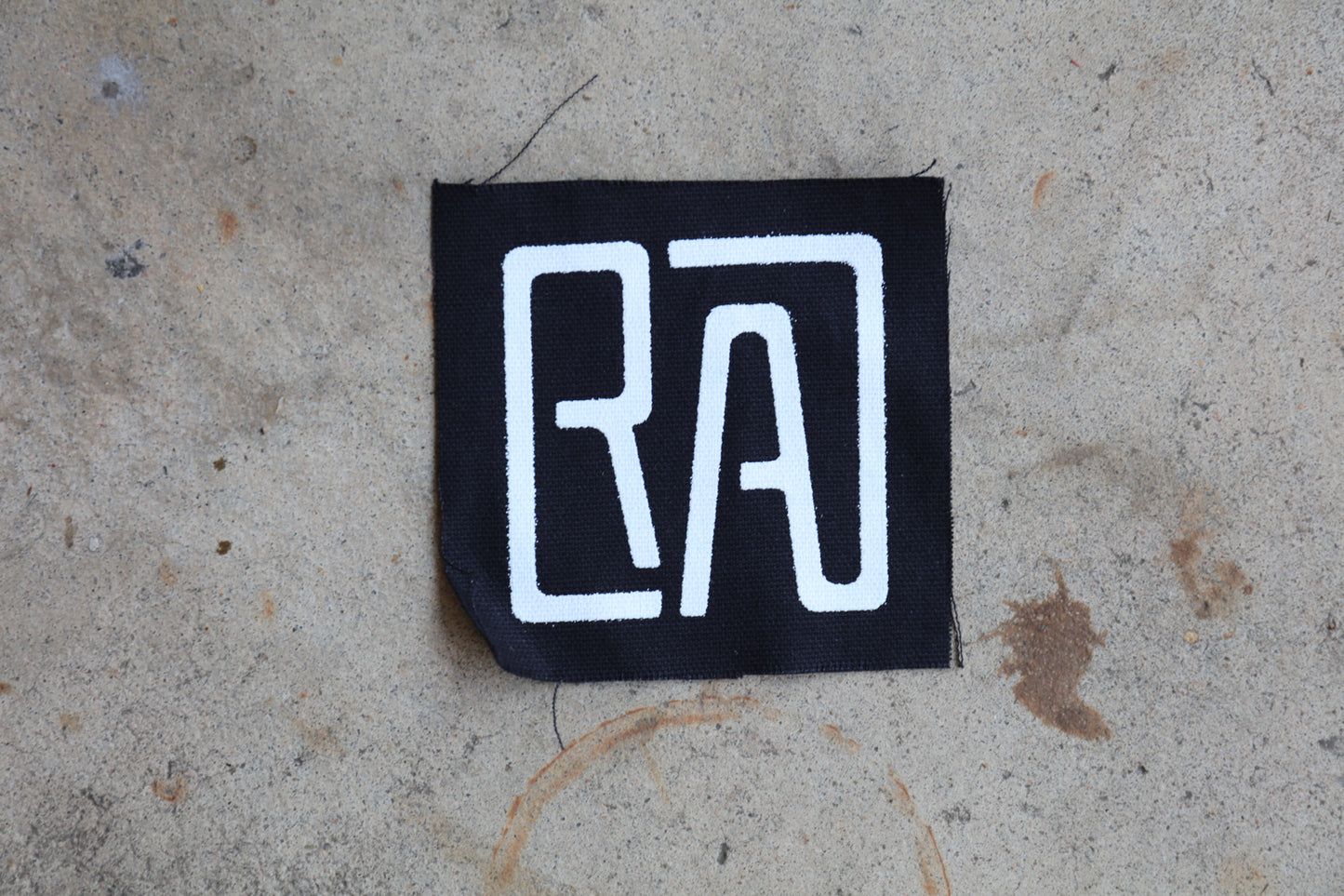 Ricochet RA Logo Punk Patch (Black)