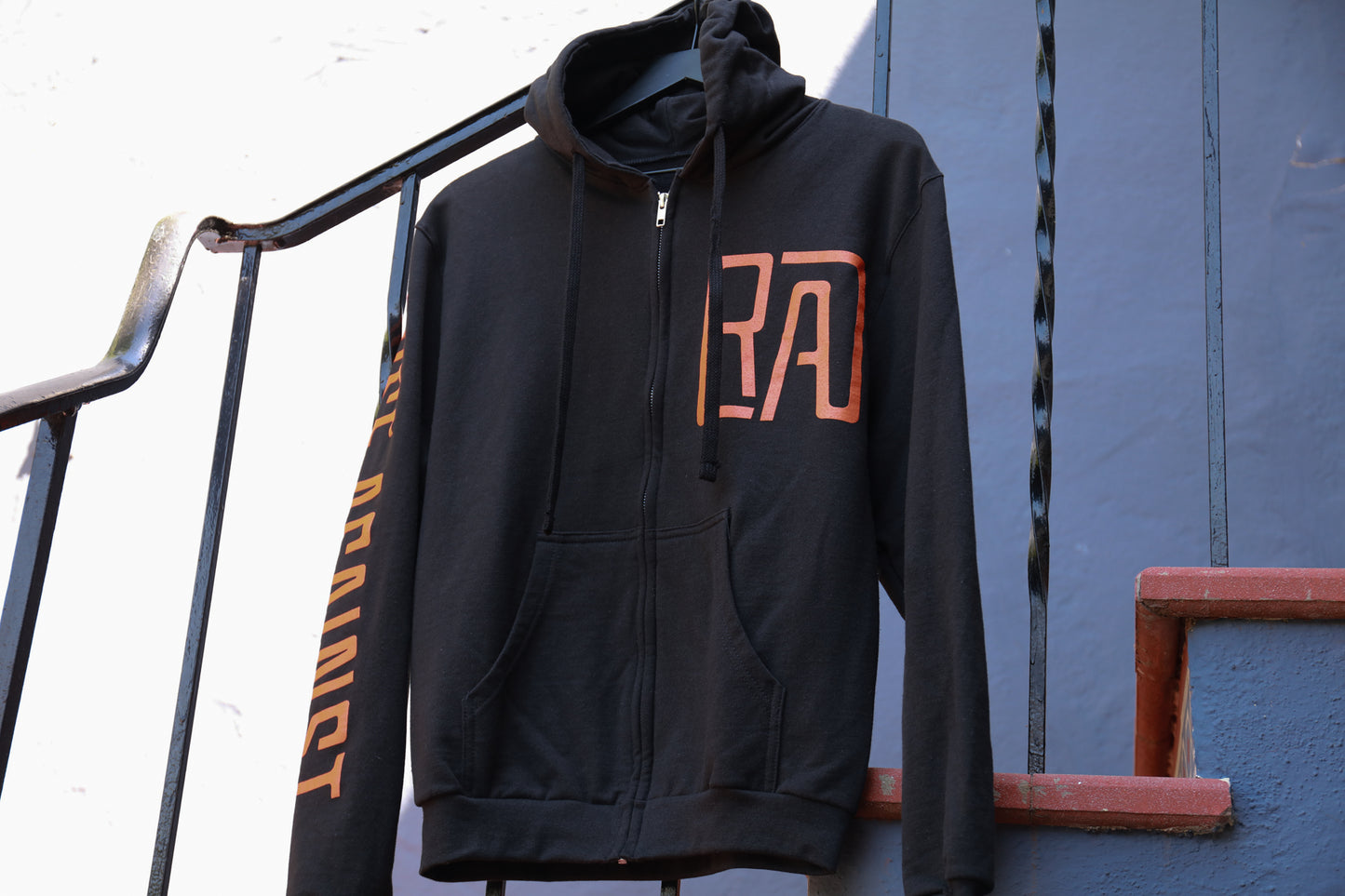 Ricochet Zip Up Hoodie (Black)