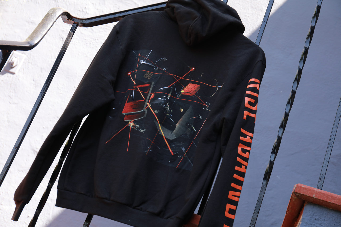 Ricochet Zip Up Hoodie (Black)