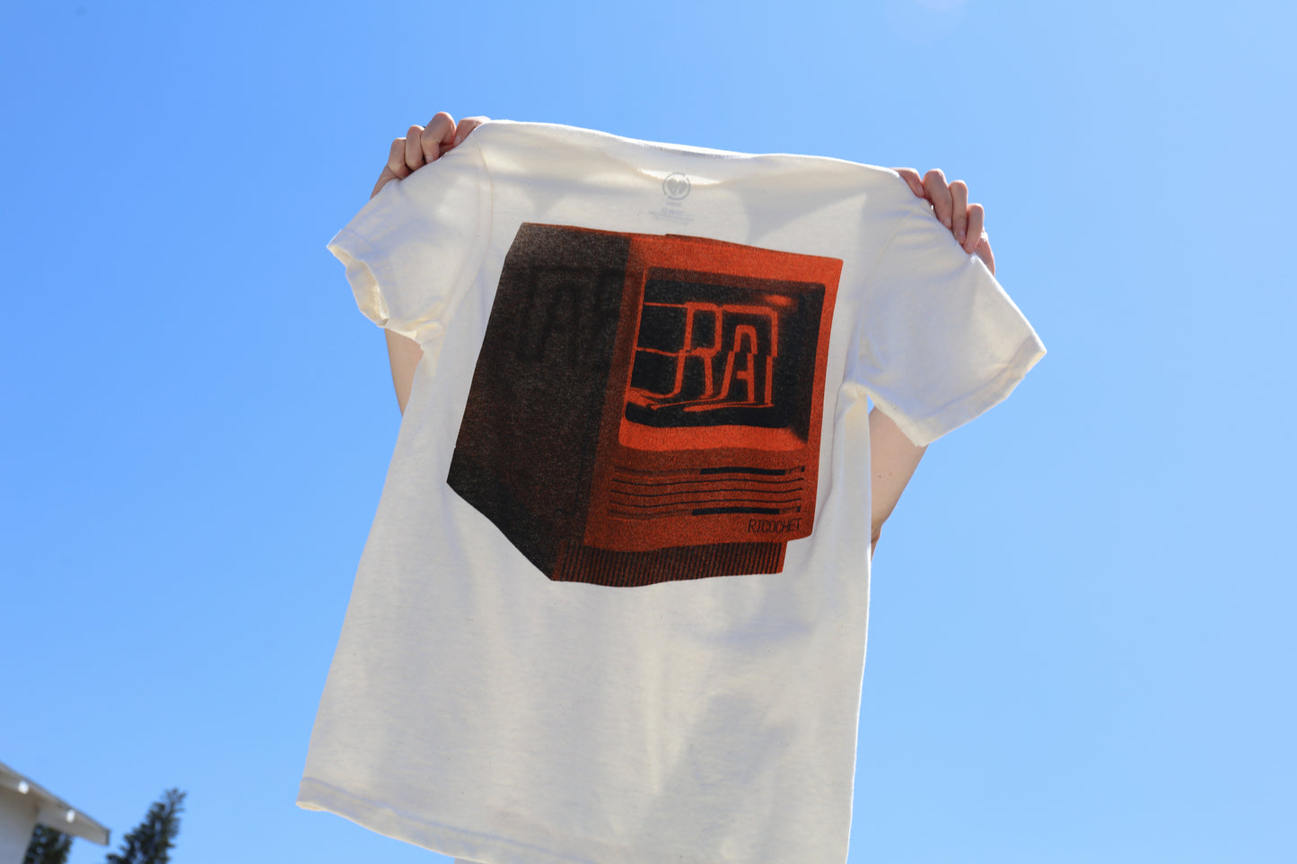Monitor Logo T-Shirt (Natural)