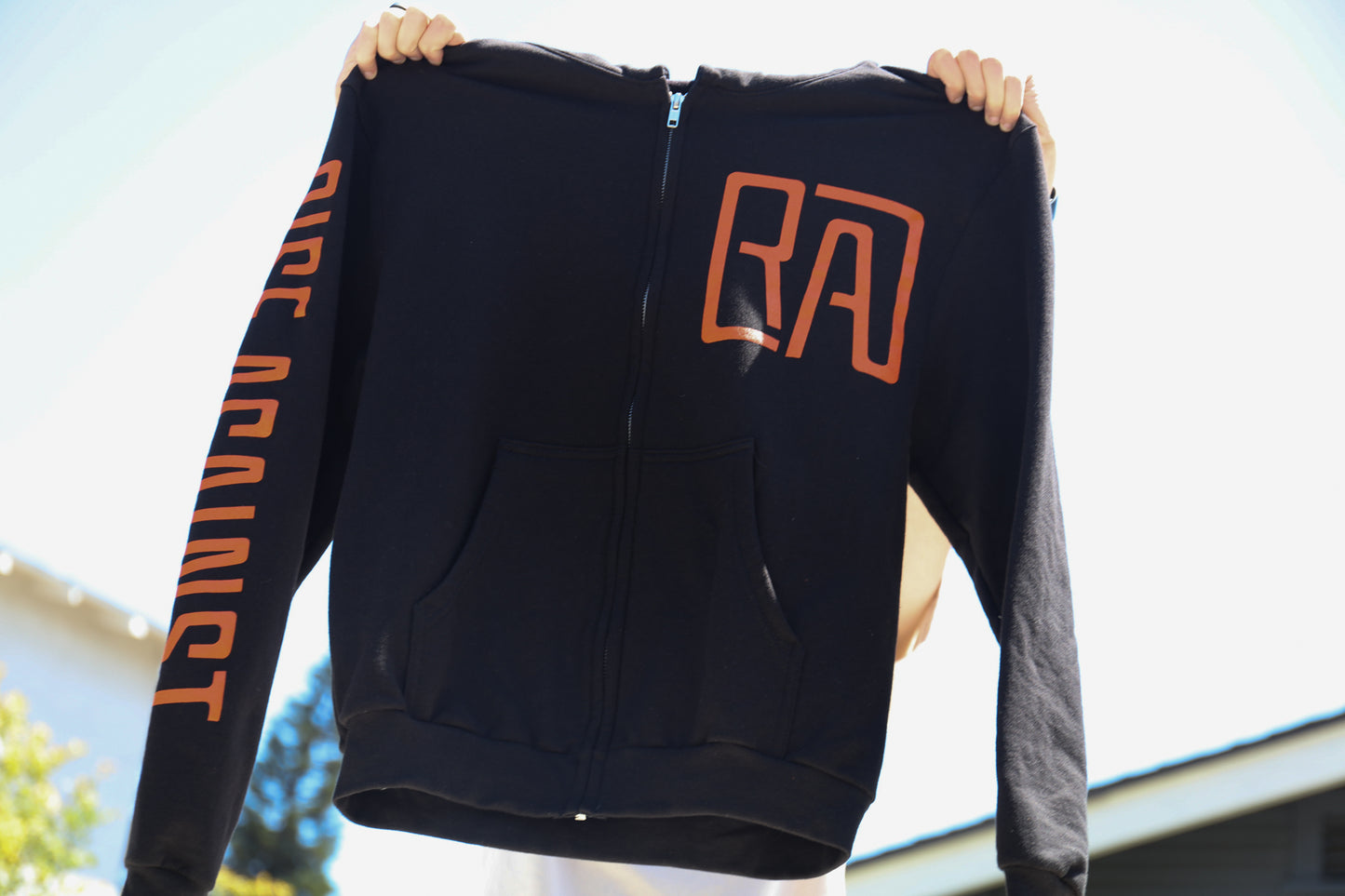 Ricochet Zip Up Hoodie (Black)