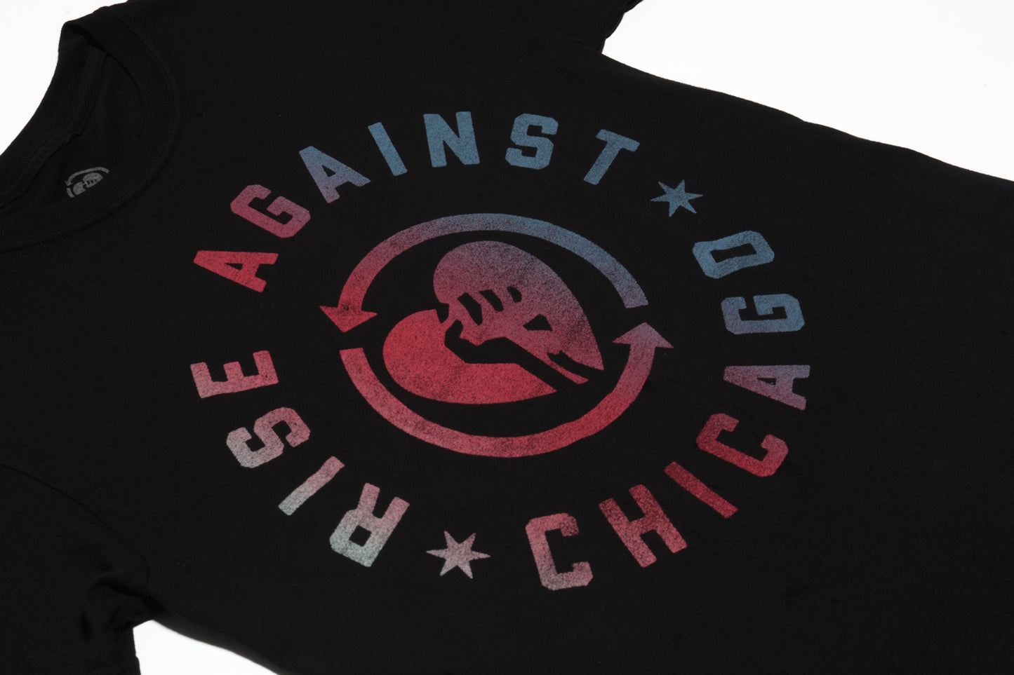 Chicago Heartfist T-Shirt (Black)