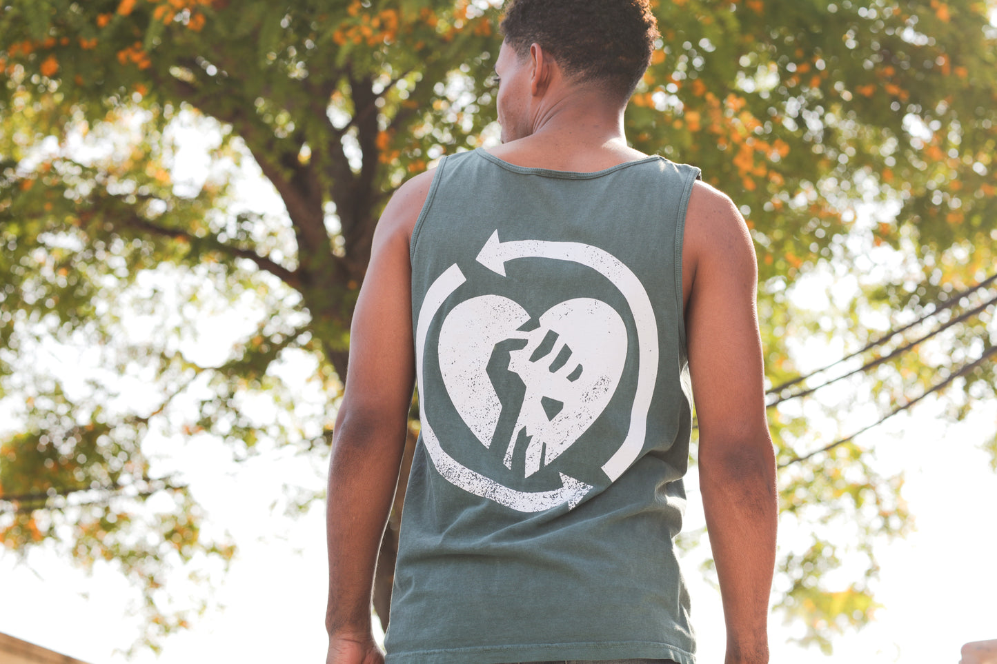 Heartfist Tank Top (Green)