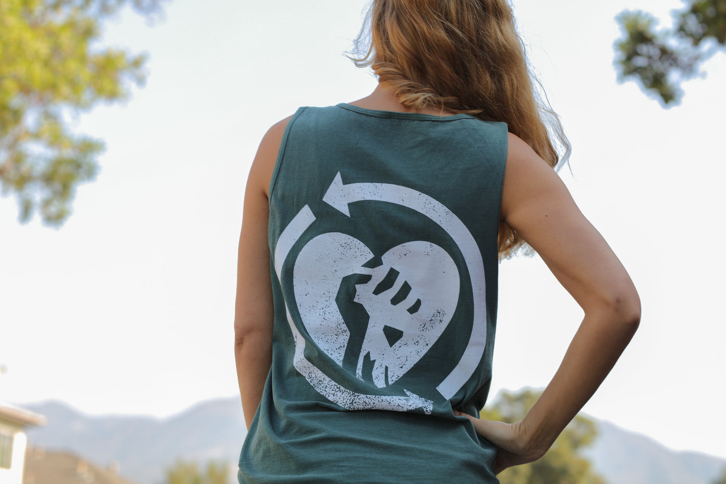 Heartfist Tank Top (Green)