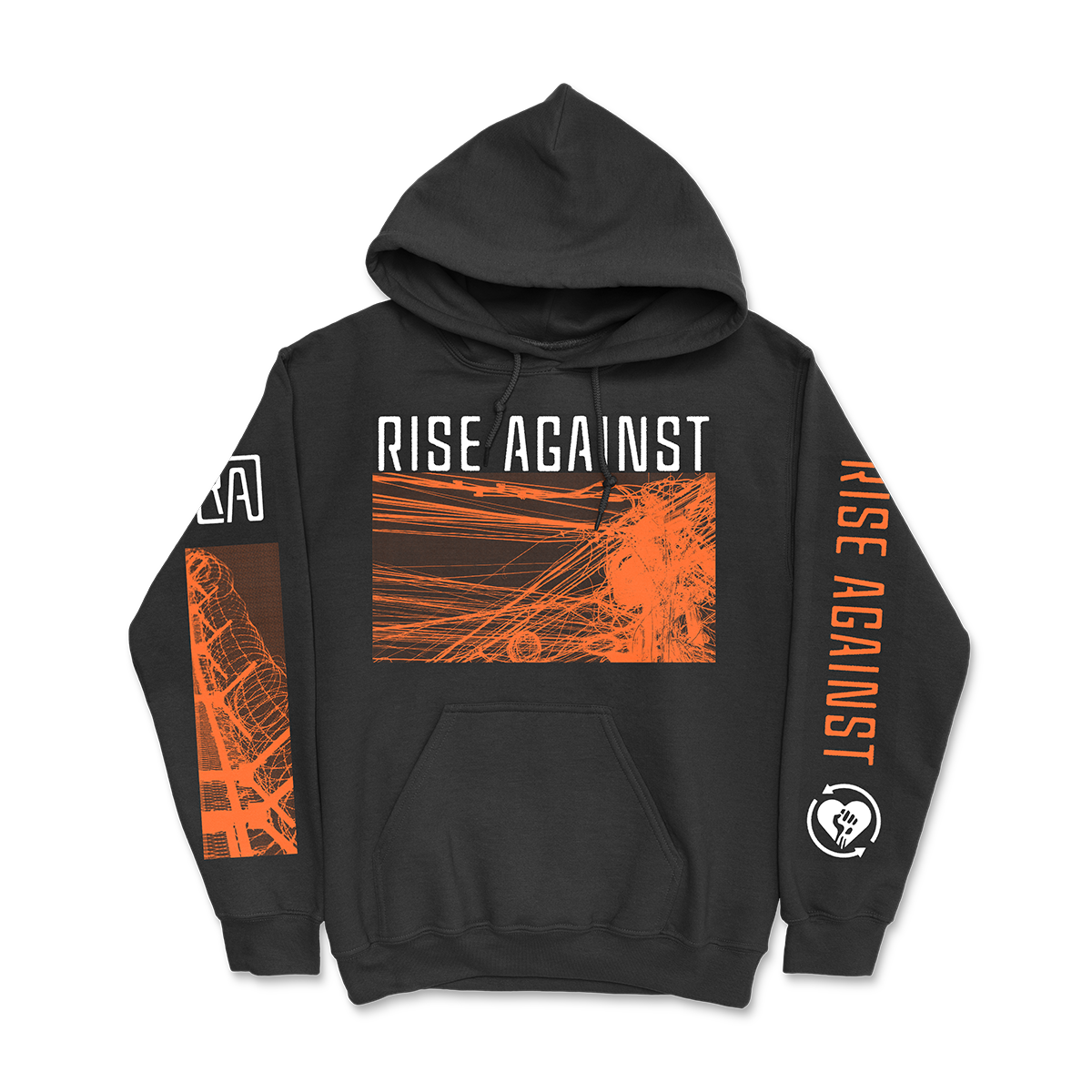 Wire Pullover Hoodie (Black)