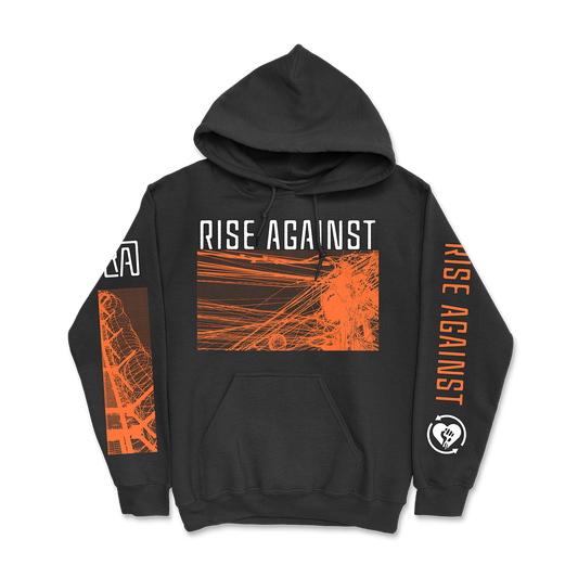 Wire Pullover Hoodie (Black)