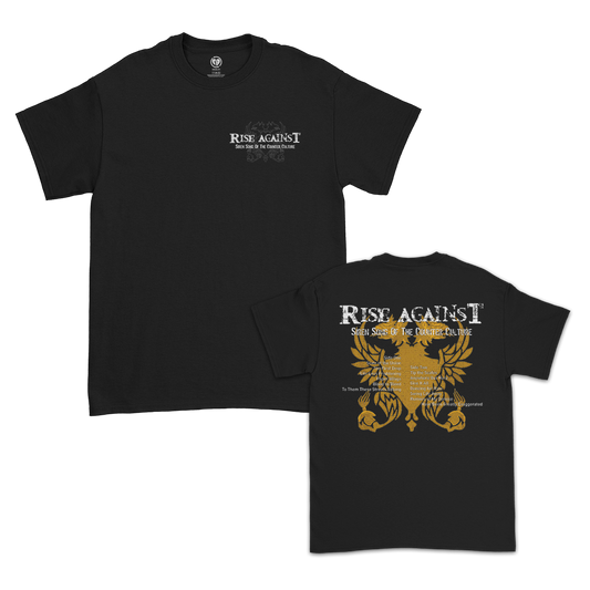 Siren Song 20th Anniversary Crest and Tracklist T-Shirt (Black)