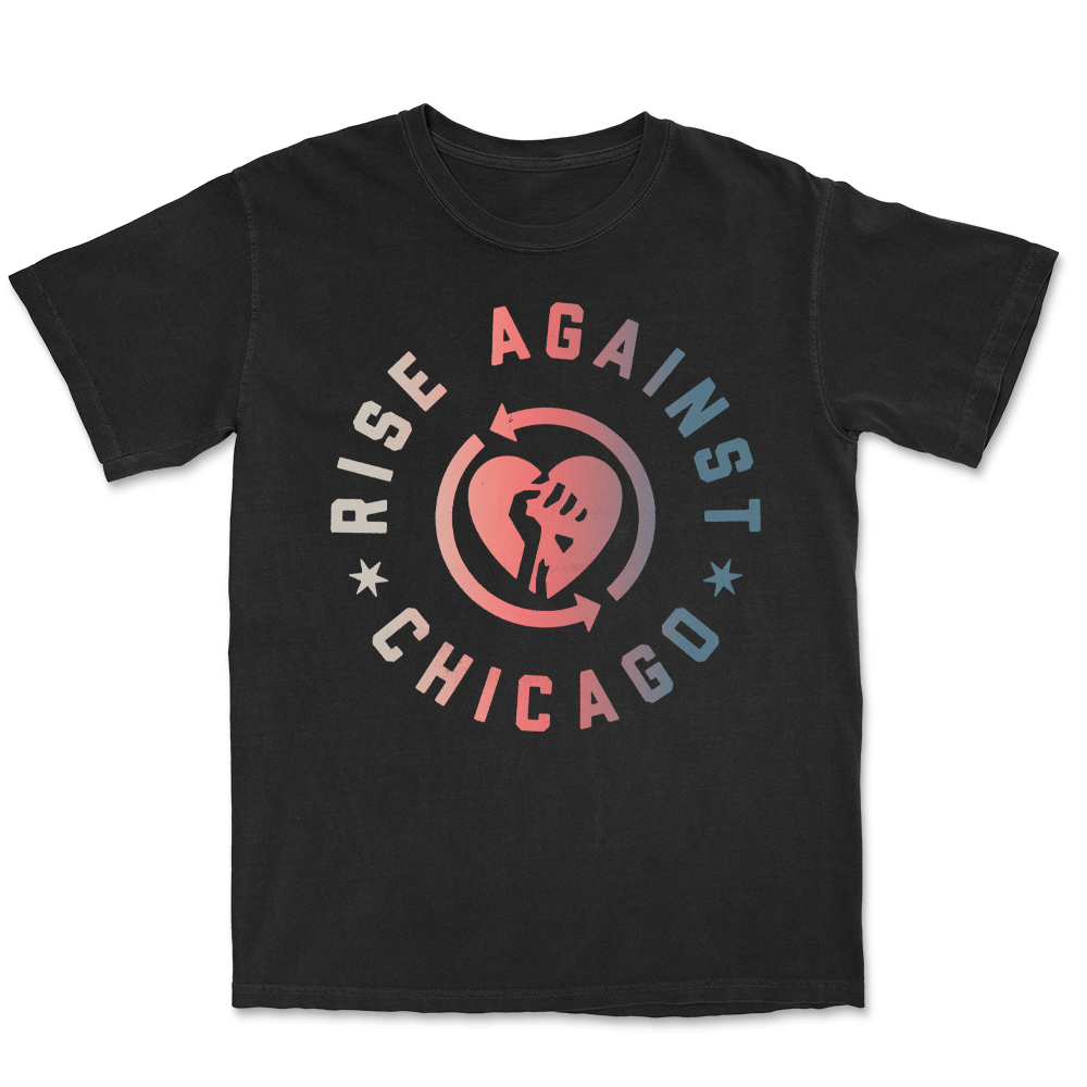 Chicago Heartfist T-Shirt (Black)