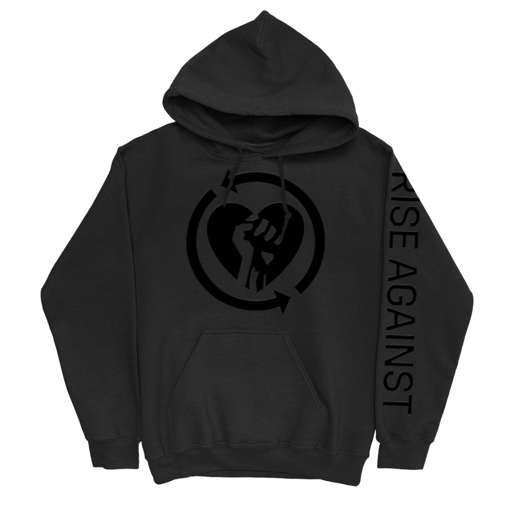 HeartFist Blackout Pullover Hood (Black)